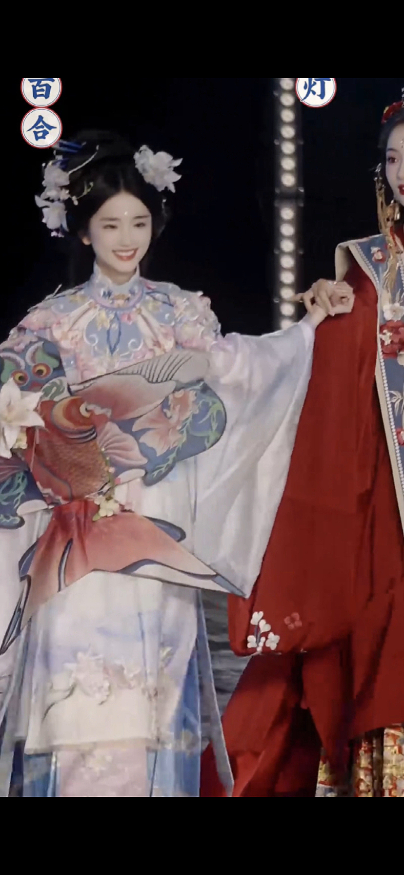 汉服设计｜23年国风大典走秀款 琉璃百合 明制马面裙（图ZMzU3OTgwNjE2） - 传统/民族服饰 - 站酷设计师一斤的汉服世界原创素材 - 站酷ZCOOL