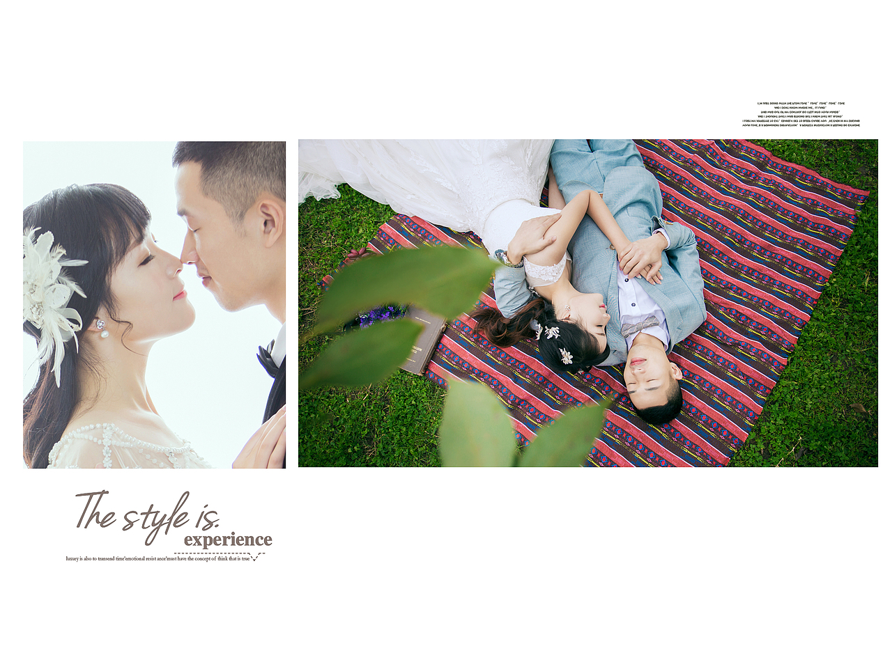 婚纱摄影影楼画册制作（图ZNjk5MTA2MzI=） - 书籍/画册 - 站酷设计师鱼丸很忙原创素材 - 站酷ZCOOL