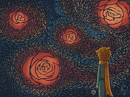 小王子系列绘本插画