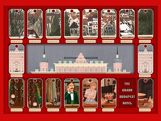 布达佩斯系列插画（个人主页-ZNTg0NDAzMDQ=） - 创作习作 - 站酷设计师湯湯湯包几原创素材 - 站酷ZCOOL