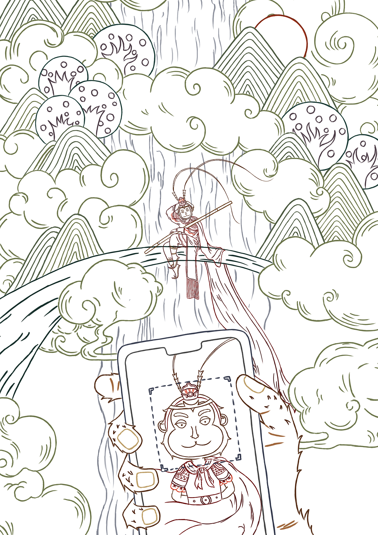 华为荣耀手机平面广告（图ZMTQzOTc1MTgw） - 海报 - 站酷设计师鸡说你可真星原创素材 - 站酷ZCOOL