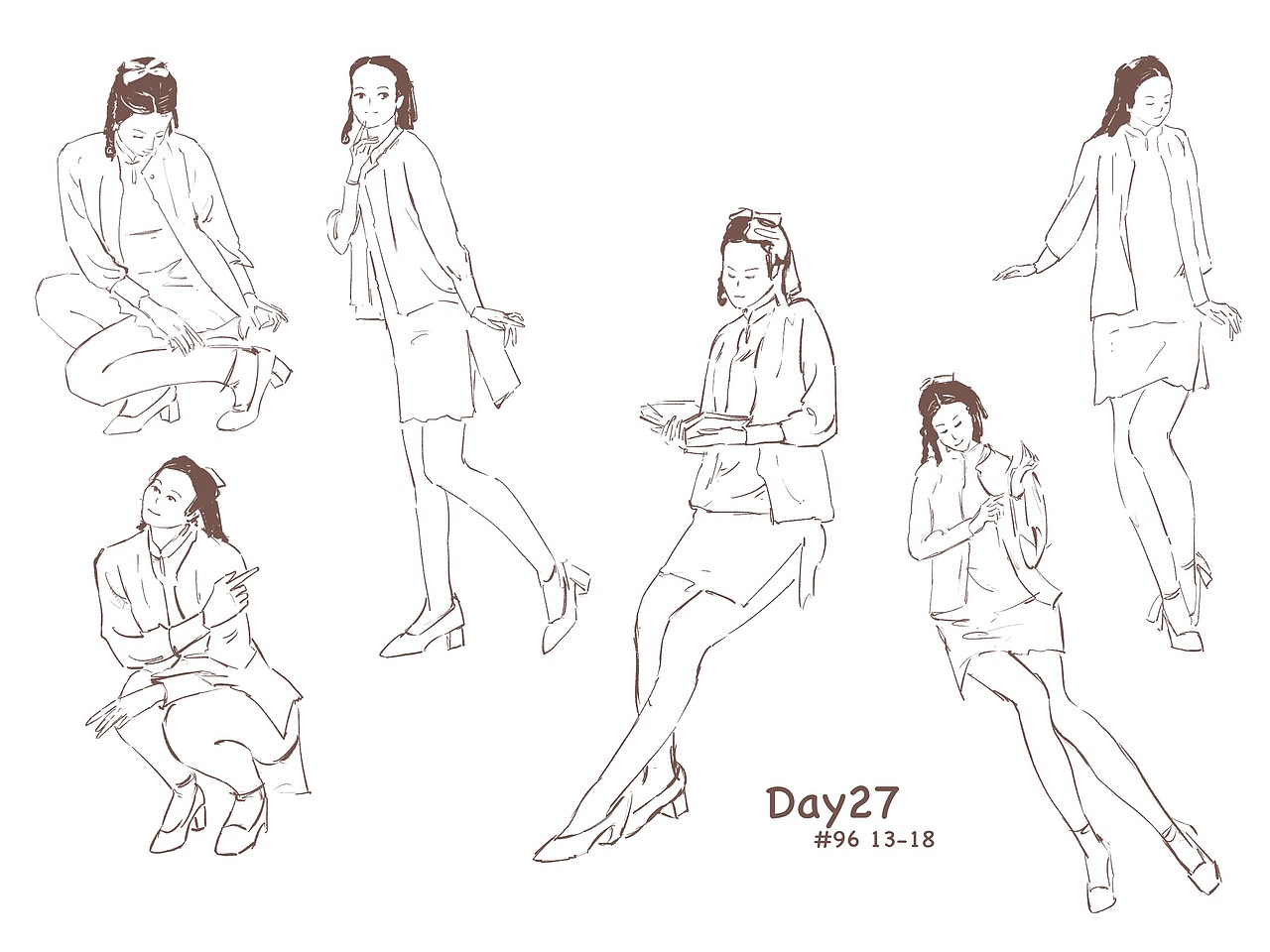 #速写60天挑战赛#Day27@速写班长（图ZMjk0NTU0NTQw） - 创作习作 - 站酷设计师木头傀儡s原创素材 - 站酷ZCOOL