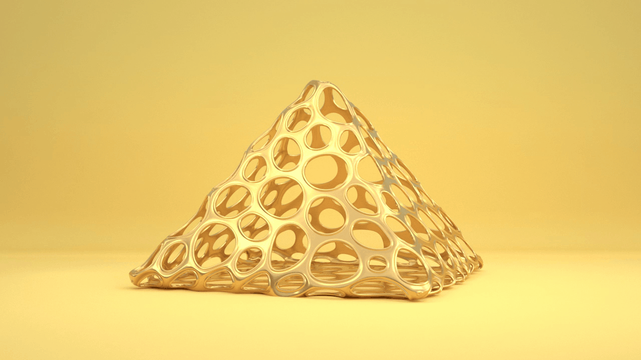 《疯狂的金字塔》C4D创意动画丨练习作品