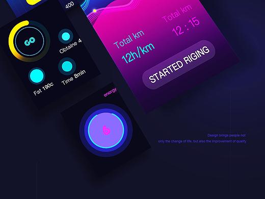健身APP界面设计（个人主页-ZMjUzODAzODA=） - APP界面 - 站酷设计师大喜过望原创素材 - 站酷ZCOOL