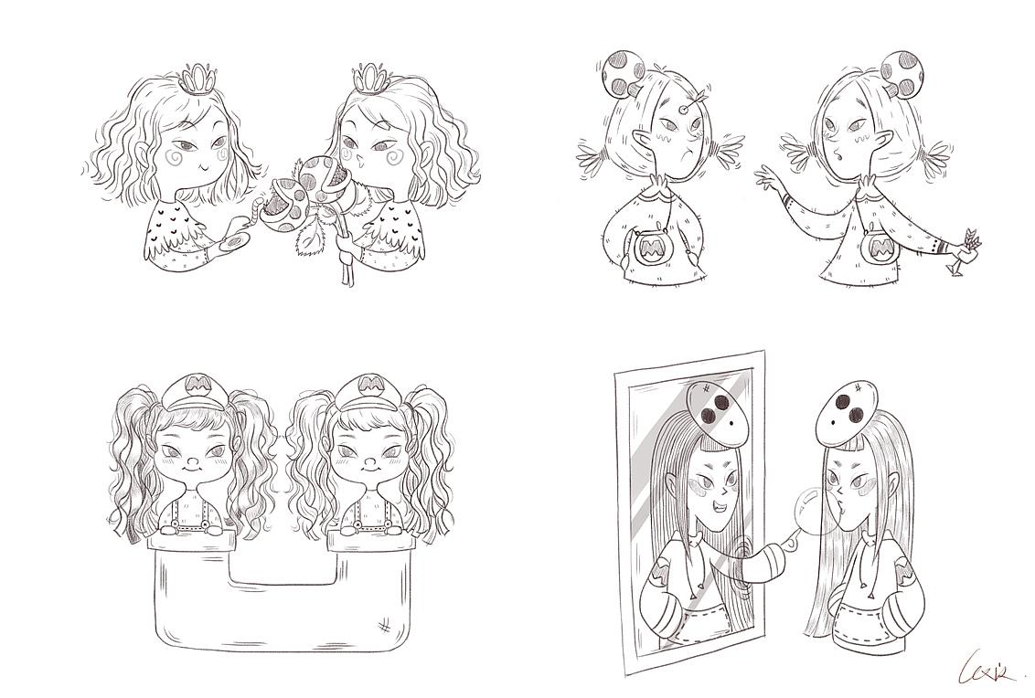 训练营见闻——有趣的线稿01