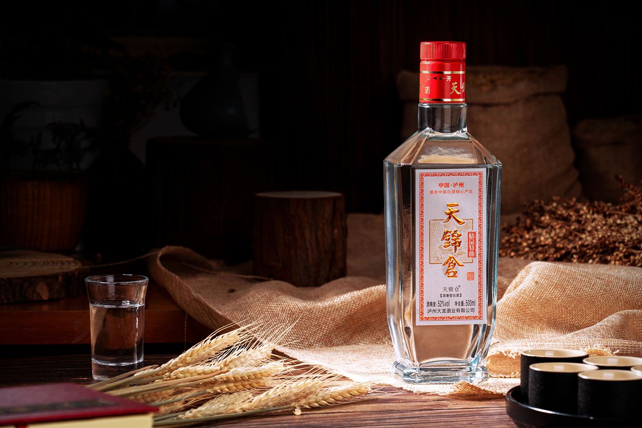 天锦仓白酒拍摄,产品拍摄,静物拍摄