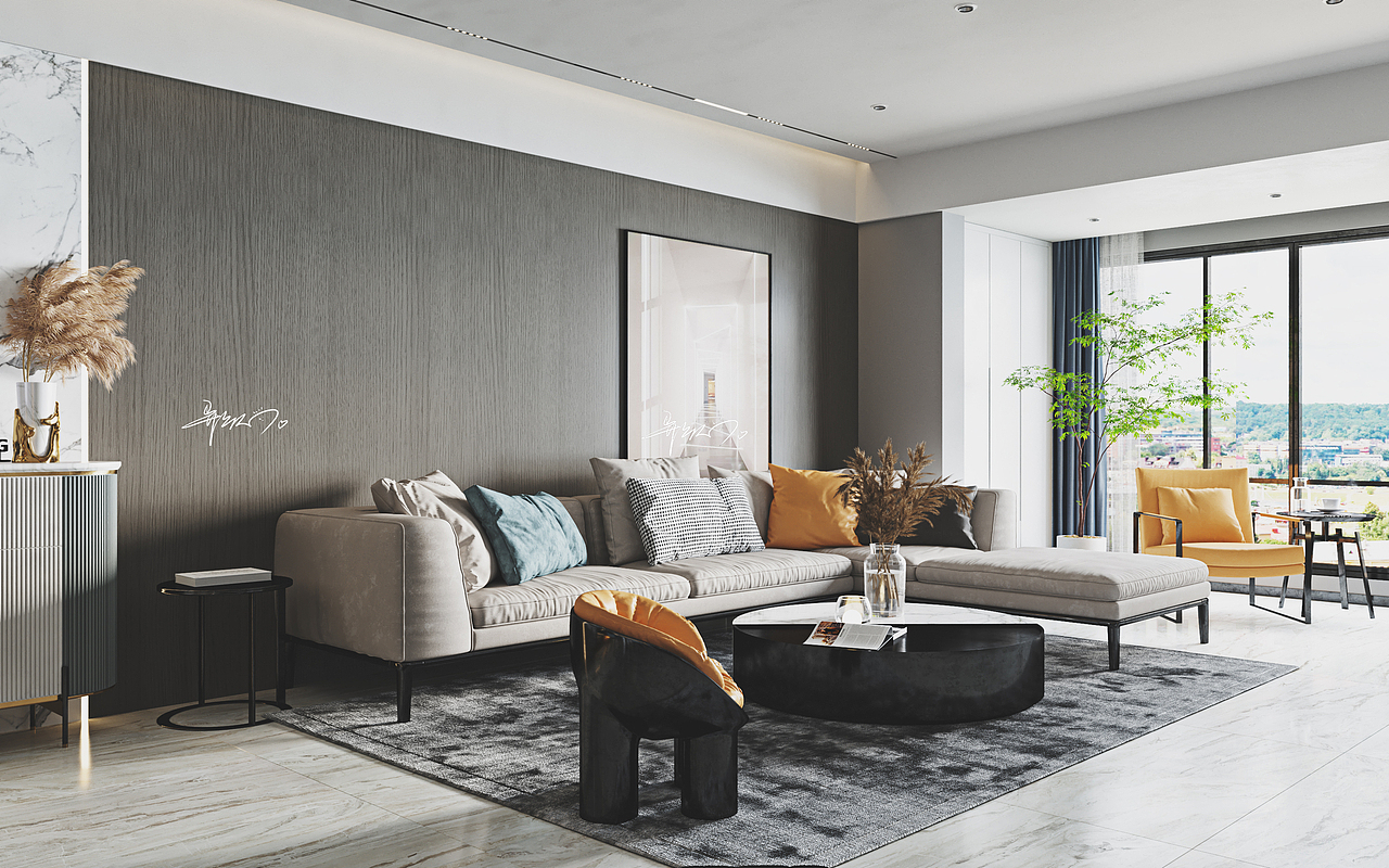 现代 新中式！（图ZMjEzNzE3NTI0） - 家装设计 - 站酷设计师异乡人y原创素材 - 站酷ZCOOL