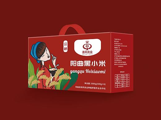 清风良业黑小米包装 杂粮包装