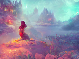 #AI創(chuàng)作實(shí)驗(yàn)室#夢(mèng)幻魔法