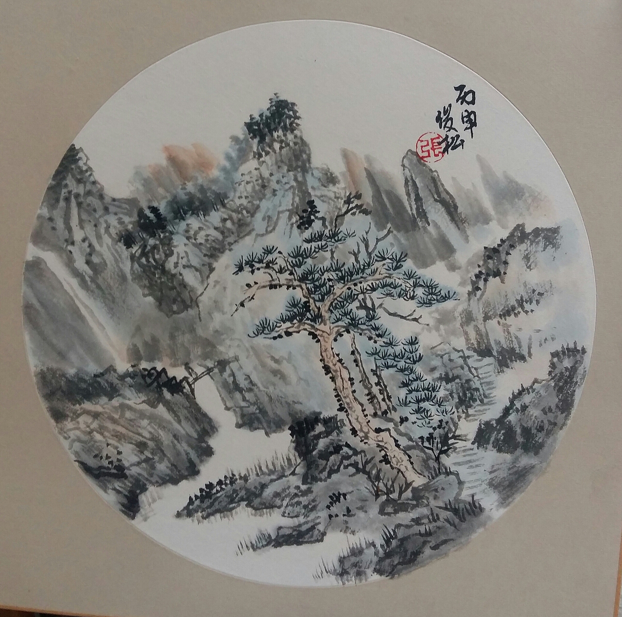 画家张俊松国画作品（图ZNTg4OTk4MjA=） - 绘画 - 站酷设计师画家张俊松原创素材 - 站酷ZCOOL