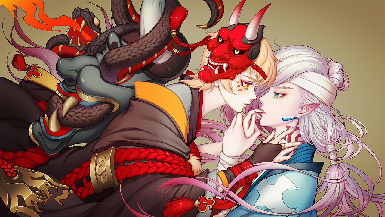 阴阳师连若同人