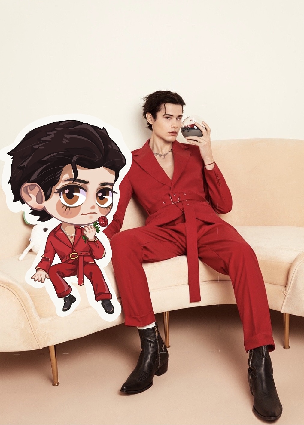 利路修Q版人像插画合集