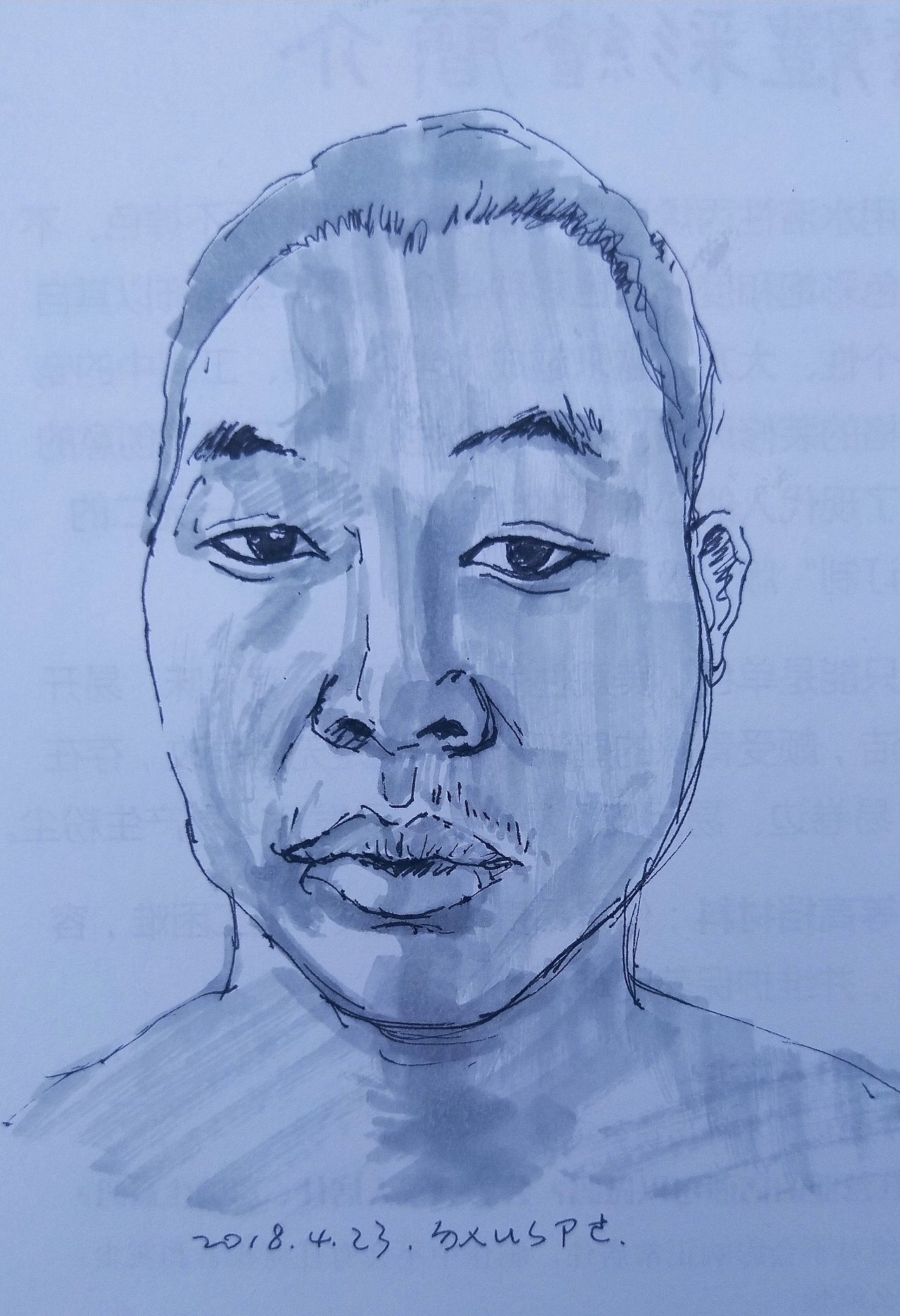 阿杜手绘速写阿杜速写