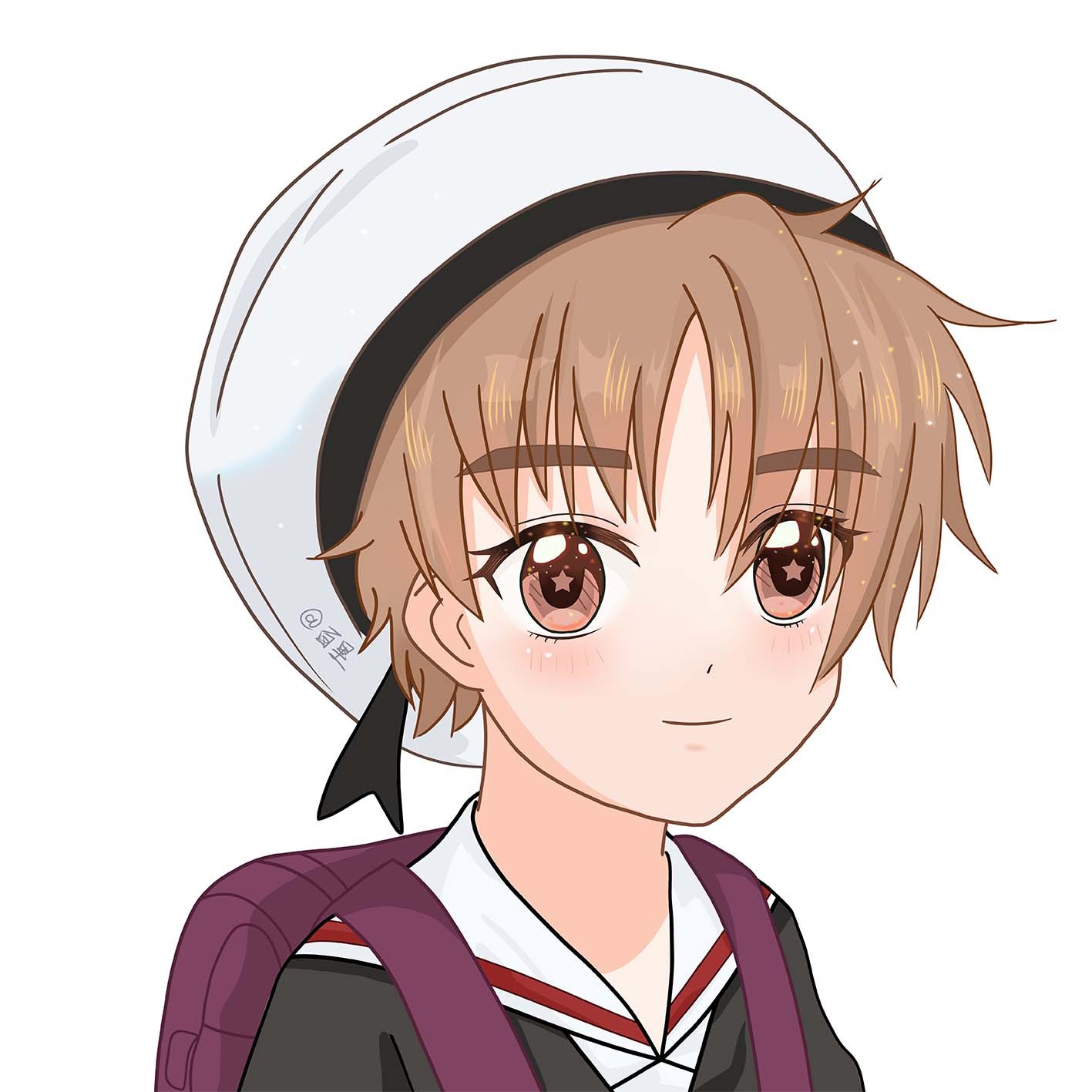 魔卡少女樱动漫卡通同人—李小狼小樱cp头像