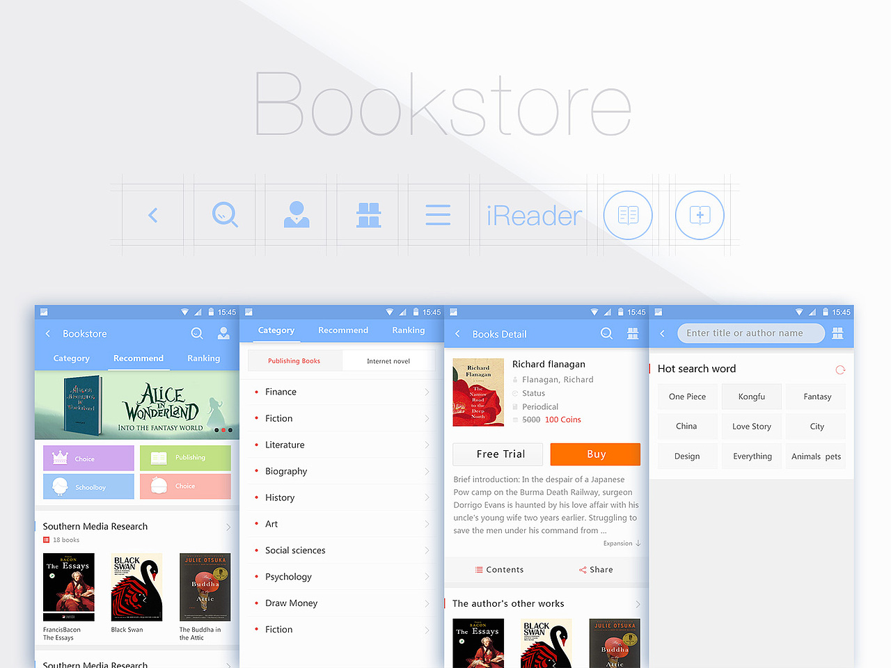 掌阅iReader 5.2.0海外版（图ZMzc2NTA1OTI=） - 主题/皮肤 - 站酷设计师linzi912原创素材 - 站酷ZCOOL