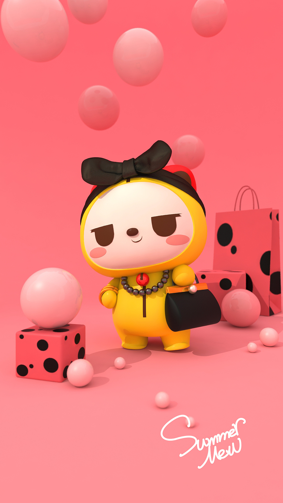3d丨少女心壁纸出街啦!