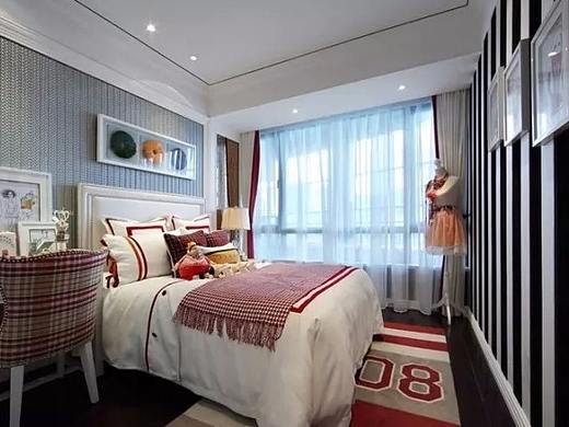 ​悦府海棠147平现代混搭风格三居室装修样板间欣赏