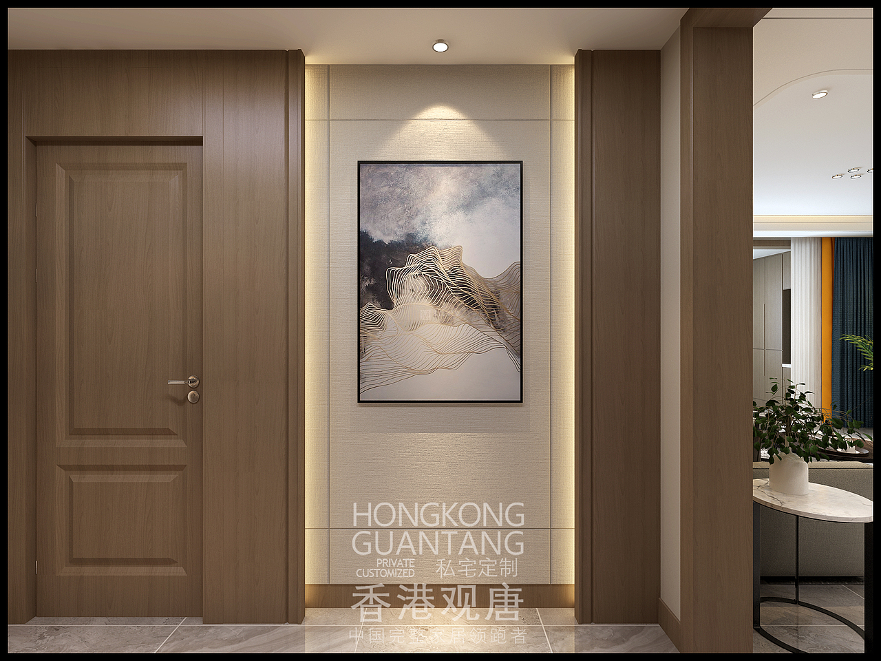 滕州善国盛景202平型现代中式风格装修设计