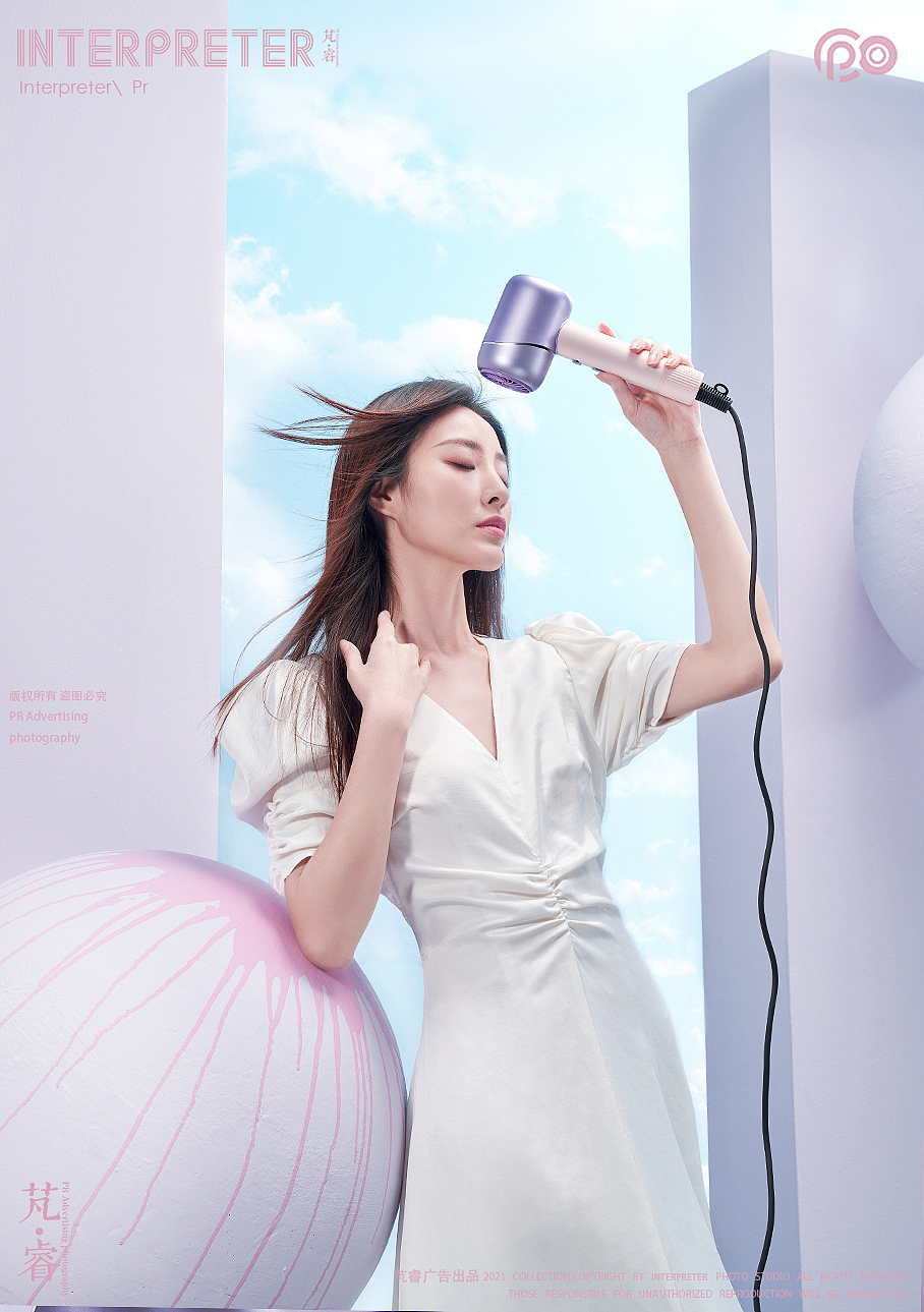 家电摄影丨INTERPRETER×电吹风（图ZMjg3NzE5MzQw） - 产品摄影 - 站酷设计师芃睿广告摄影原创素材 - 站酷ZCOOL