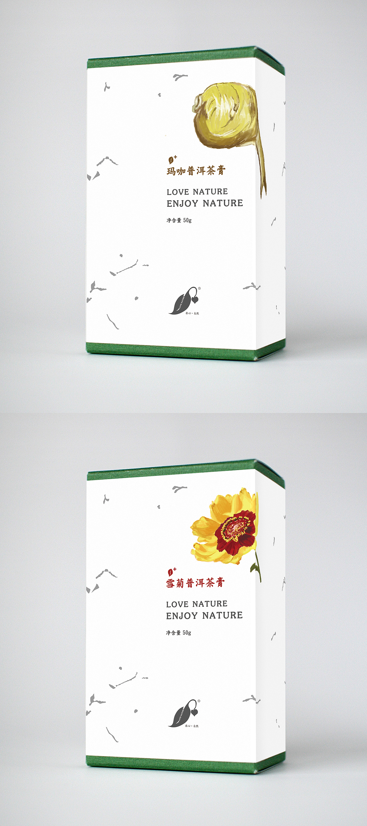 农心自然的茶膏包装设计（图ZMzk1MTYwMjQ=） - 包装 - 站酷设计师nicolyn原创素材 - 站酷ZCOOL