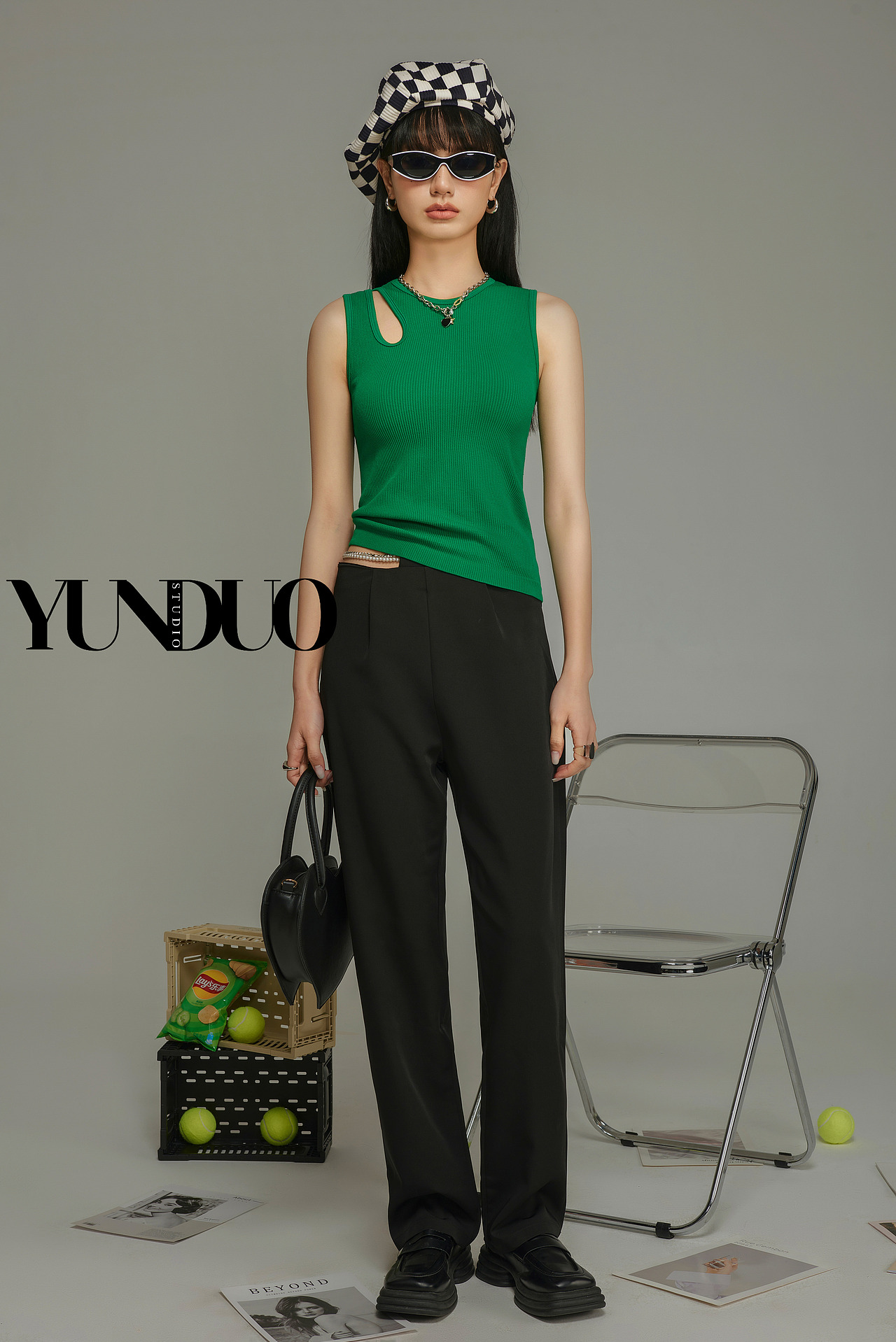 时尚卫裤拍摄 休闲裤