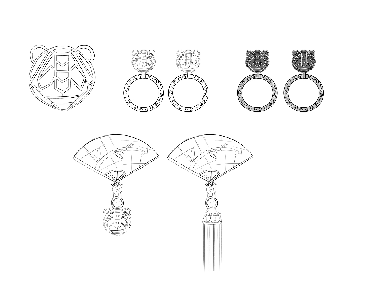 熊猫文创产品设计