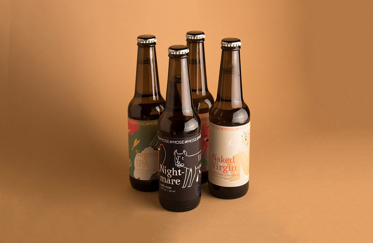设计分享/ MOSE Beer（图ZMjUzMDA2MTA4） - 包装 - 站酷设计师BranD杂志原创素材 - 站酷ZCOOL