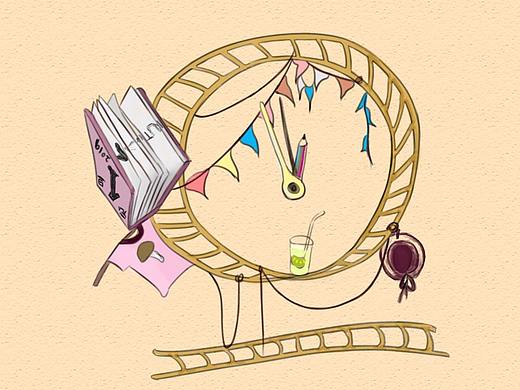 元旦~（个人主页-ZMzI0NTQ2NTY=） - 艺术插画 - 站酷设计师小糯米乖原创素材 - 站酷ZCOOL