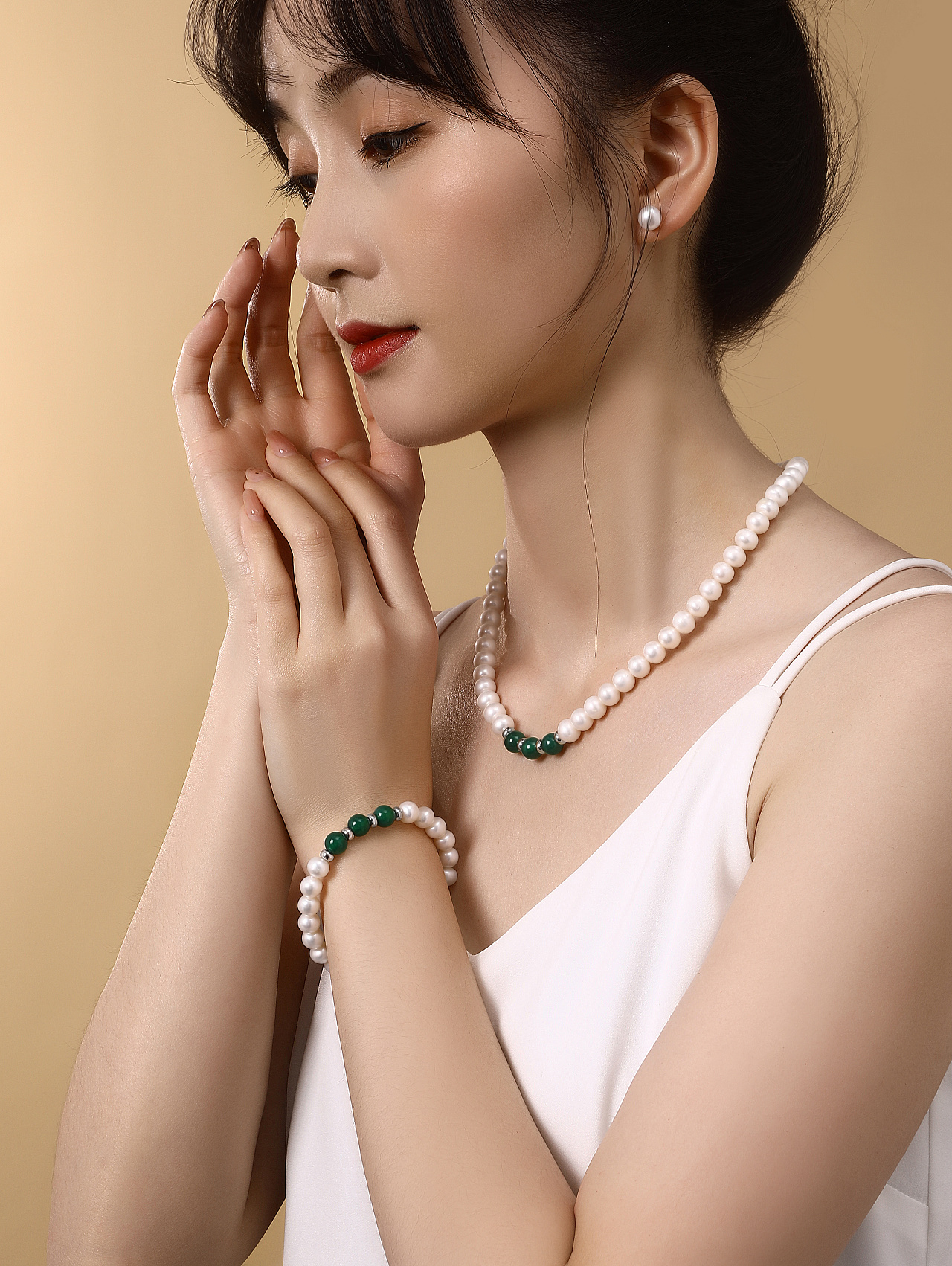 珍珠模特图|摄影|产品摄影|大胜摄影 - 原创作品 - 站酷 (zcool)