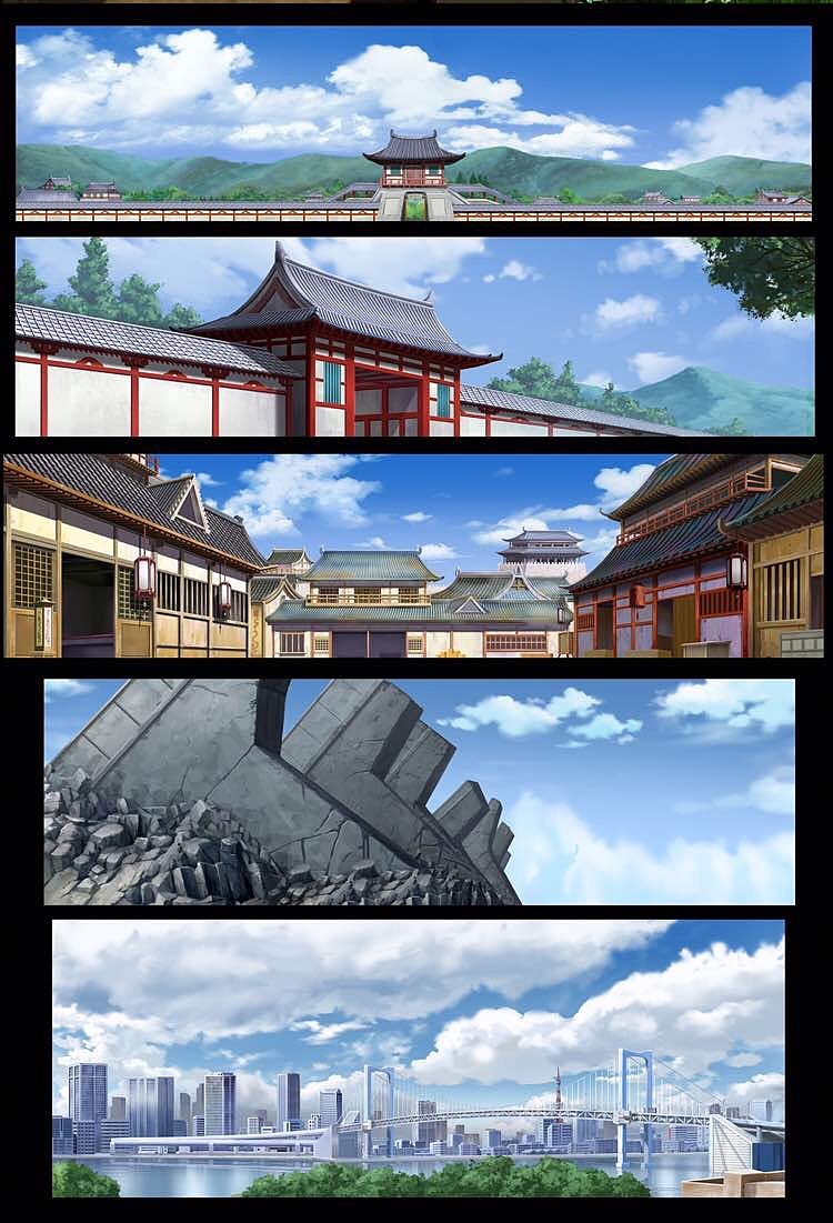 场景（图ZMjYyNDE3MjEy） - 动画片 - 站酷设计师被牵着的猫原创素材 - 站酷ZCOOL