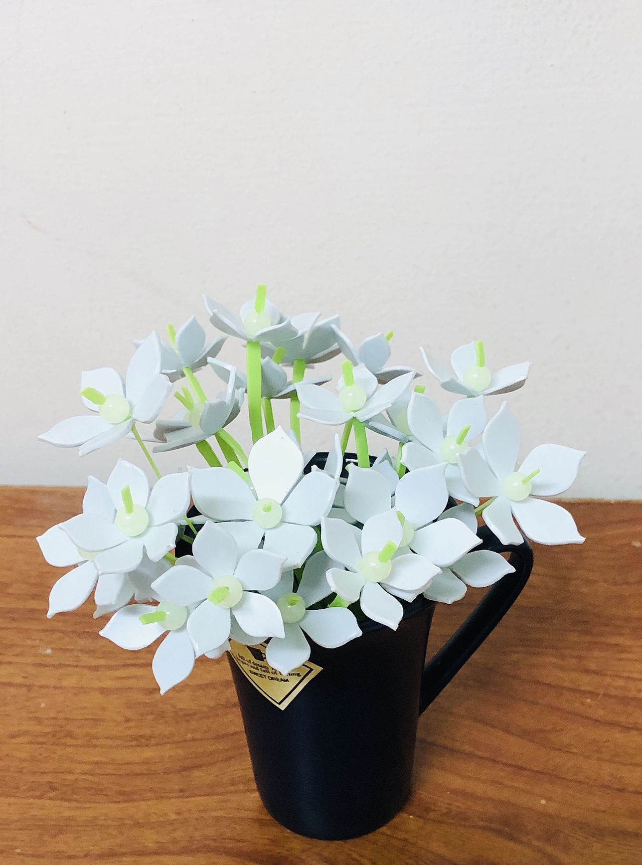 淡藍5瓣小花