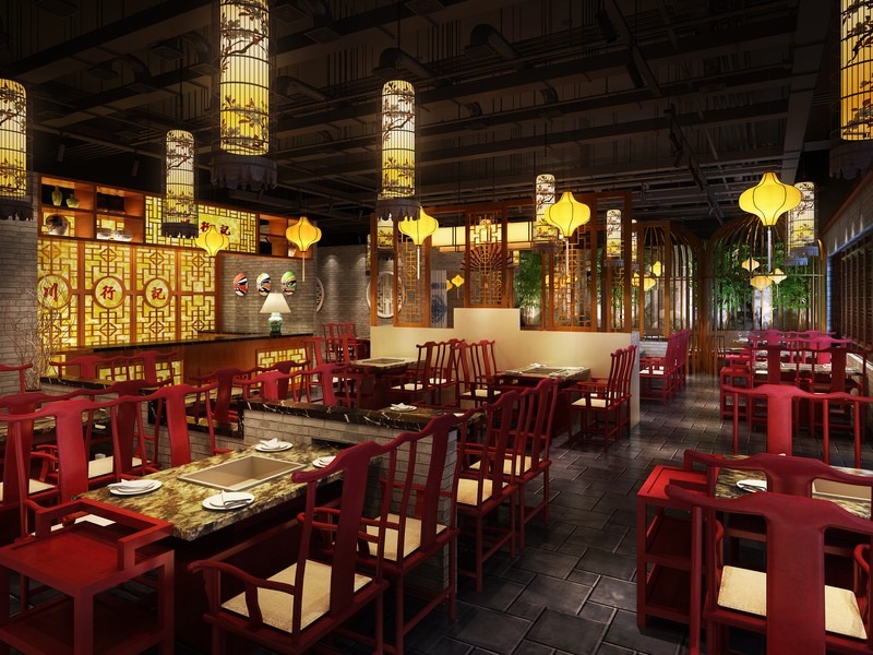 成都火锅店设计|网红国潮火锅店设计|中式火锅店设计 _餐饮空间设计