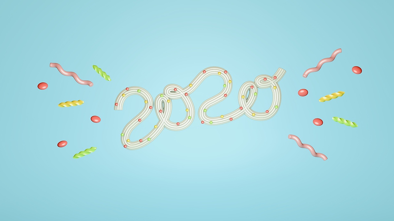 Hello 2020（图ZMTkxNjc1NzE2） - 创作习作 - 站酷设计师DearDoDo原创素材 - 站酷ZCOOL