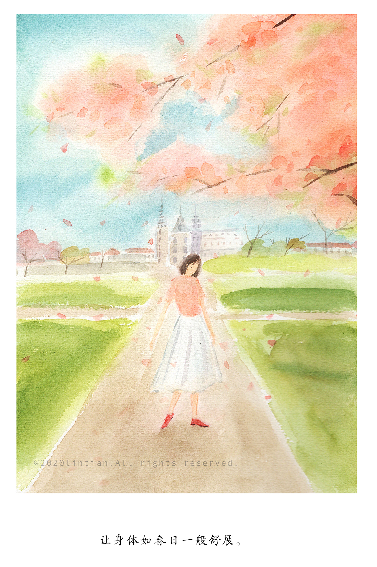 四季插画回顾 |林田原创