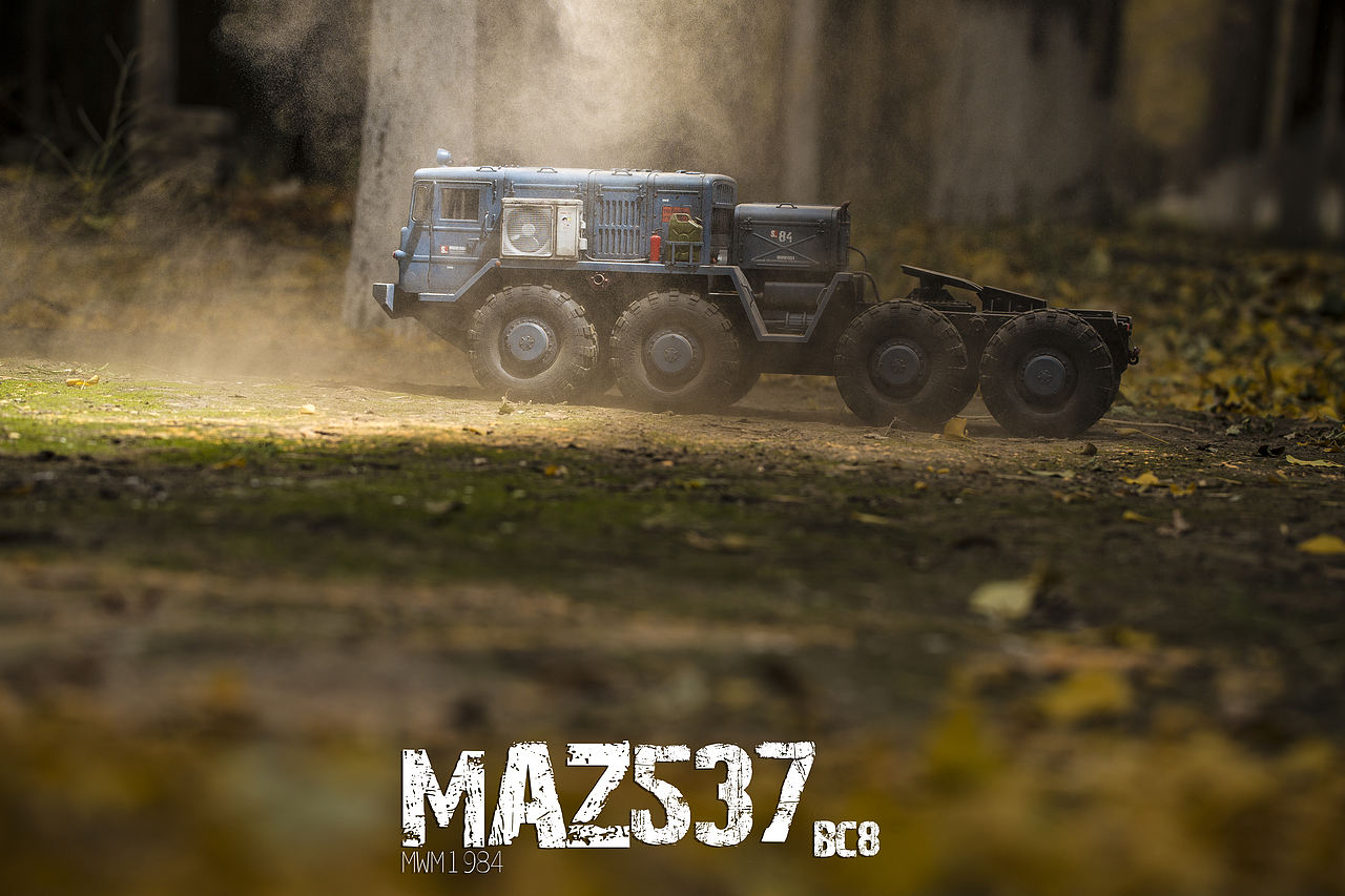 MAZ537 苏联怪兽（图ZMTg1MTc2ODAw） - 手办/模玩 - 站酷设计师MWM1984原创素材 - 站酷ZCOOL