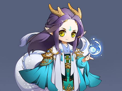 小白龙Q版