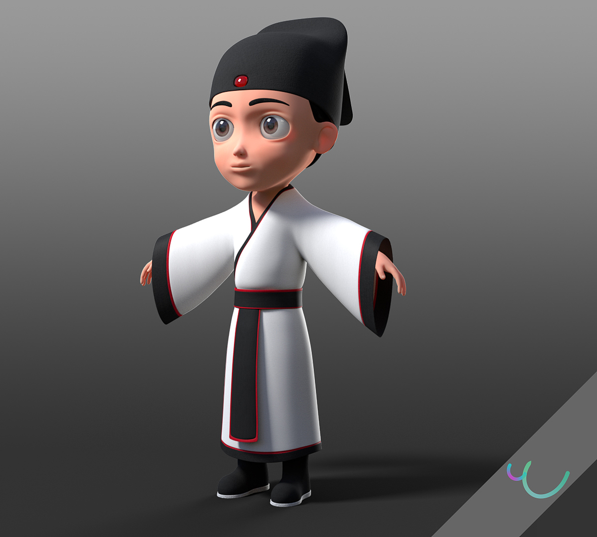 3d角色模型|三维|人物/生物|崧丶玥眀_原创作品-站酷zcool