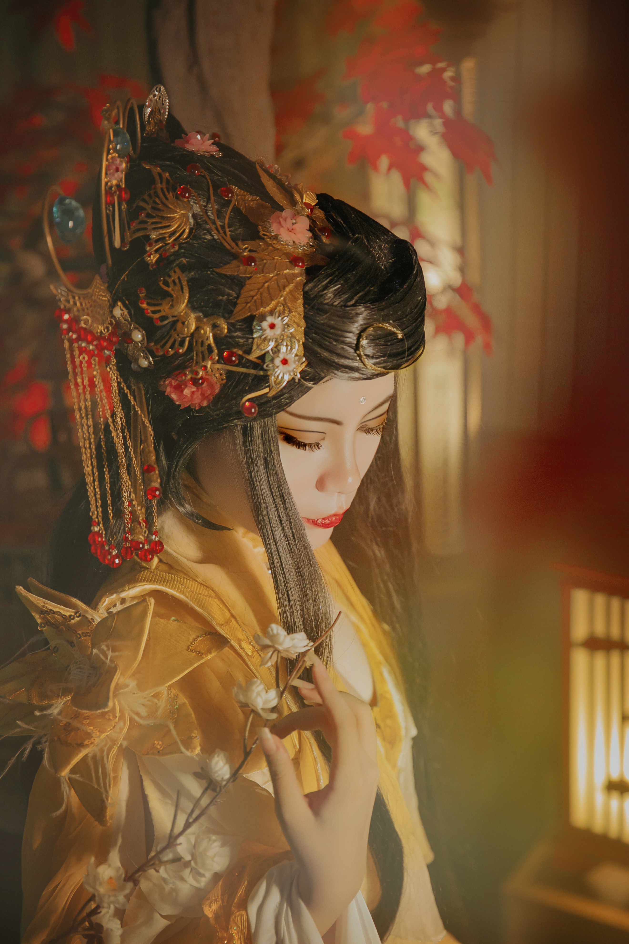 金光布袋戏——聆秋露 动漫cos 人像精修