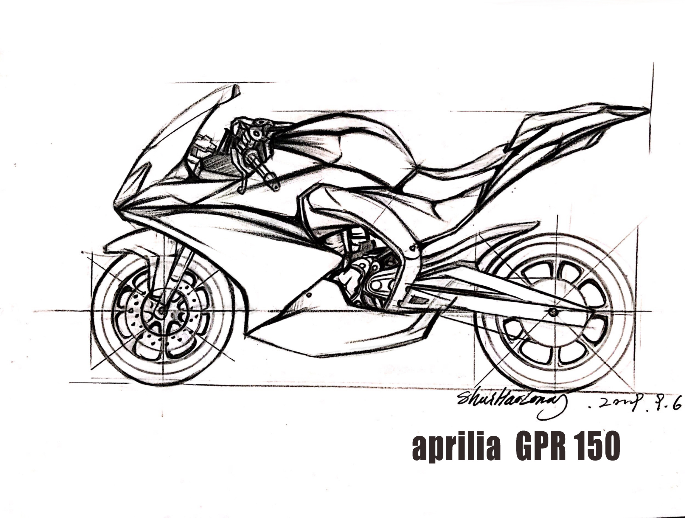 自制摩托车 设计图图片