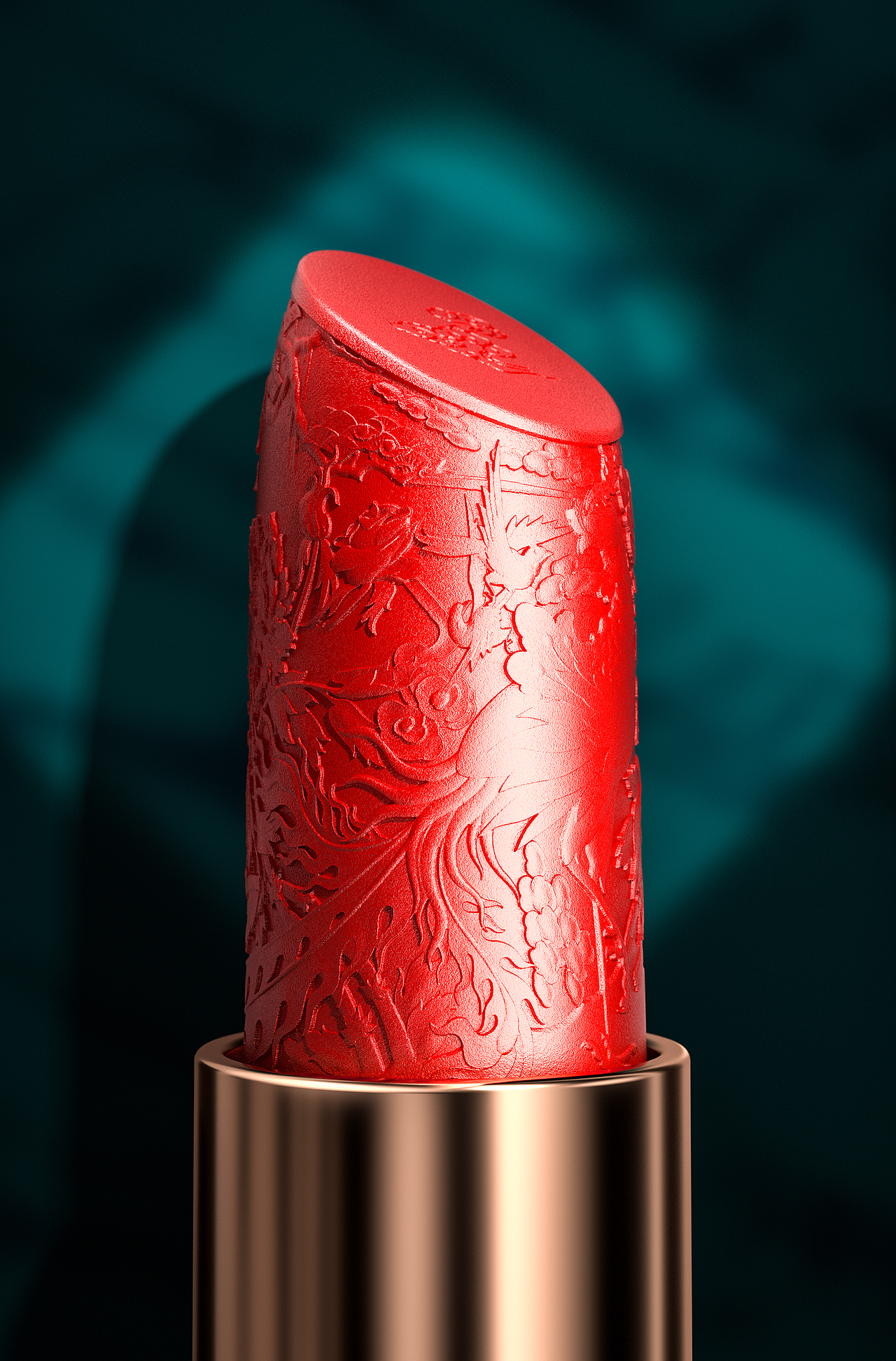 模仿花西子雕花口红和礼盒改编（图ZMjI1NTE2NjIw） - 包装 - 站酷设计师莹睿设计工作室原创素材 - 站酷ZCOOL