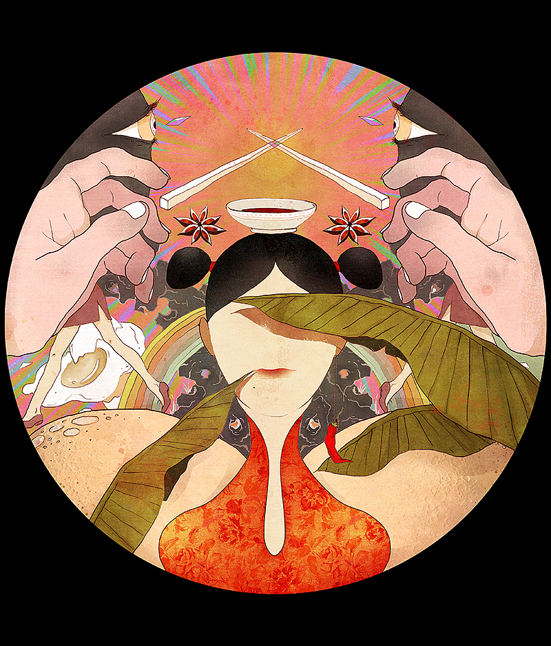 特别的人（图ZNDEwMjAwNjQ=） - 商业插画 - 站酷设计师方块阿兽原创素材 - 站酷ZCOOL