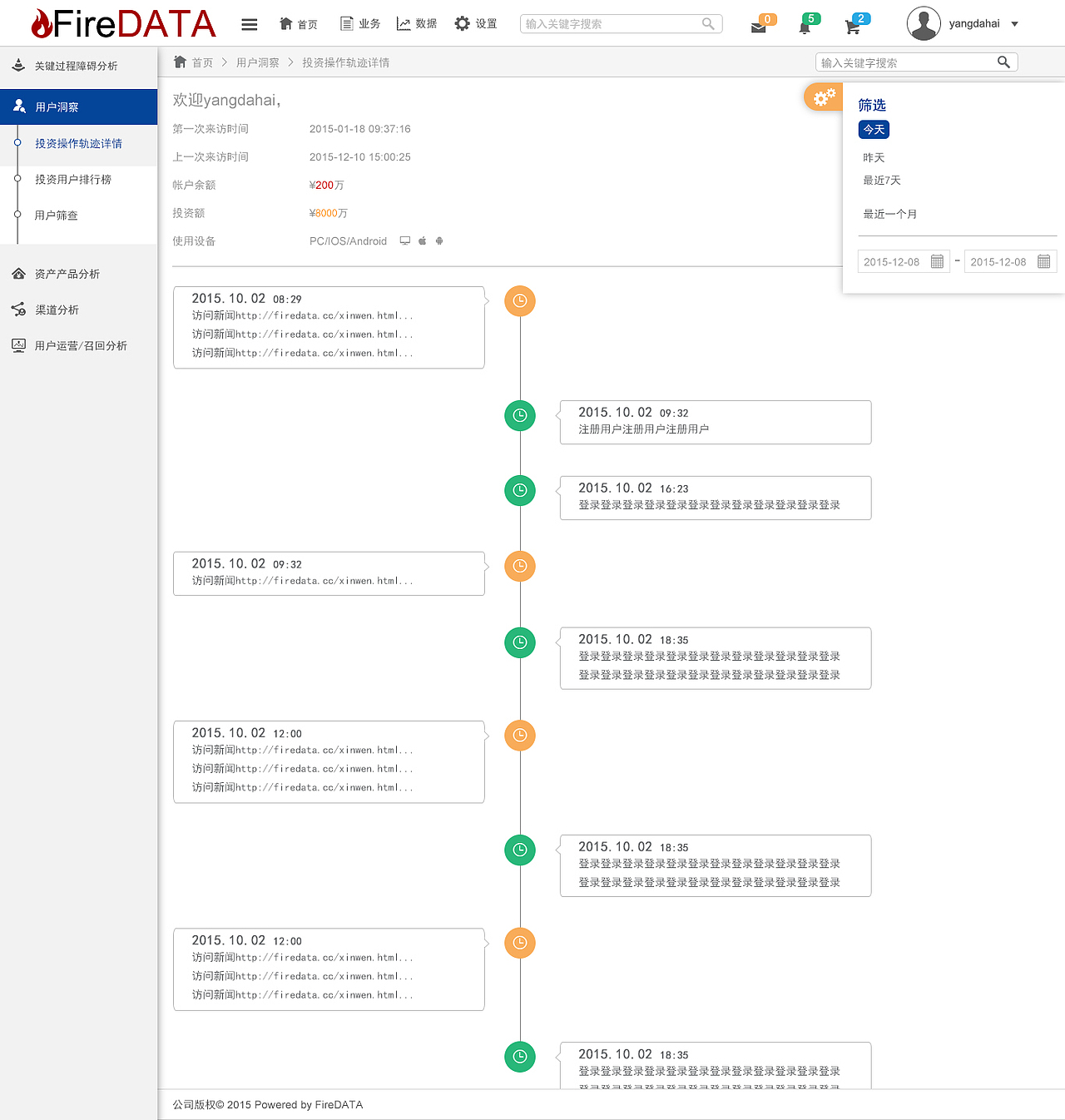 大数据分析后台管理UI设计（图ZMzk5NDY2OTY=） - 其他网页 - 站酷设计师FunnyXie原创素材 - 站酷ZCOOL