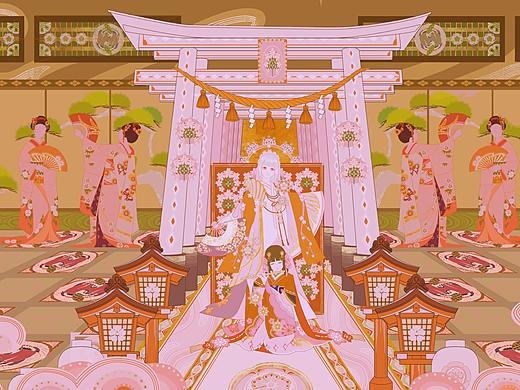 阴阳师插画系类