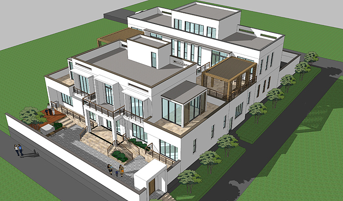 【推荐】重庆这家农家乐主题客栈设计,效果图不错