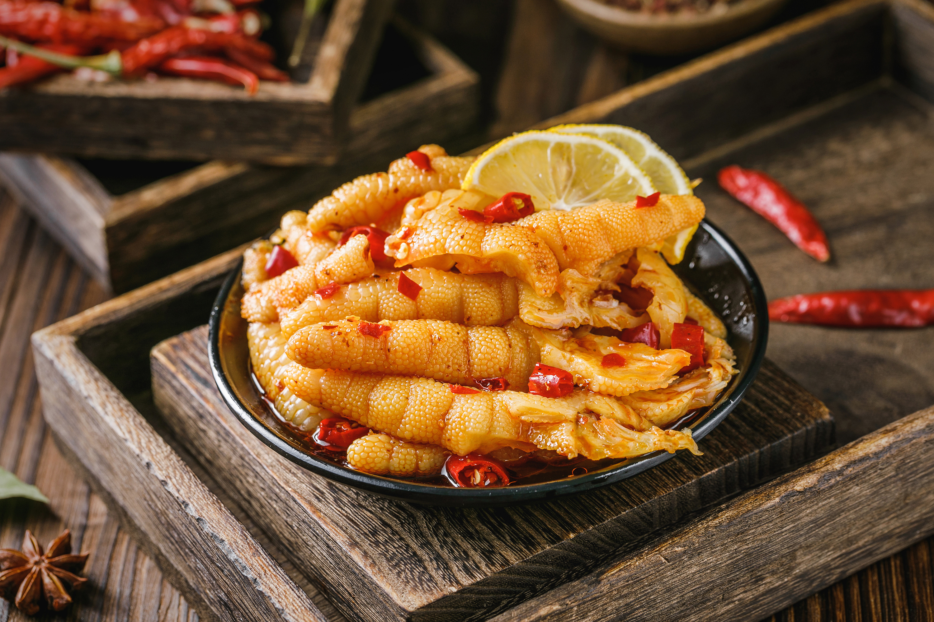 酸辣无骨凤爪|泡椒无骨凤爪