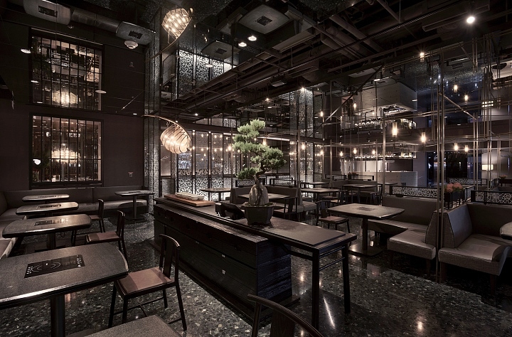 火锅店装修设计案例欣赏