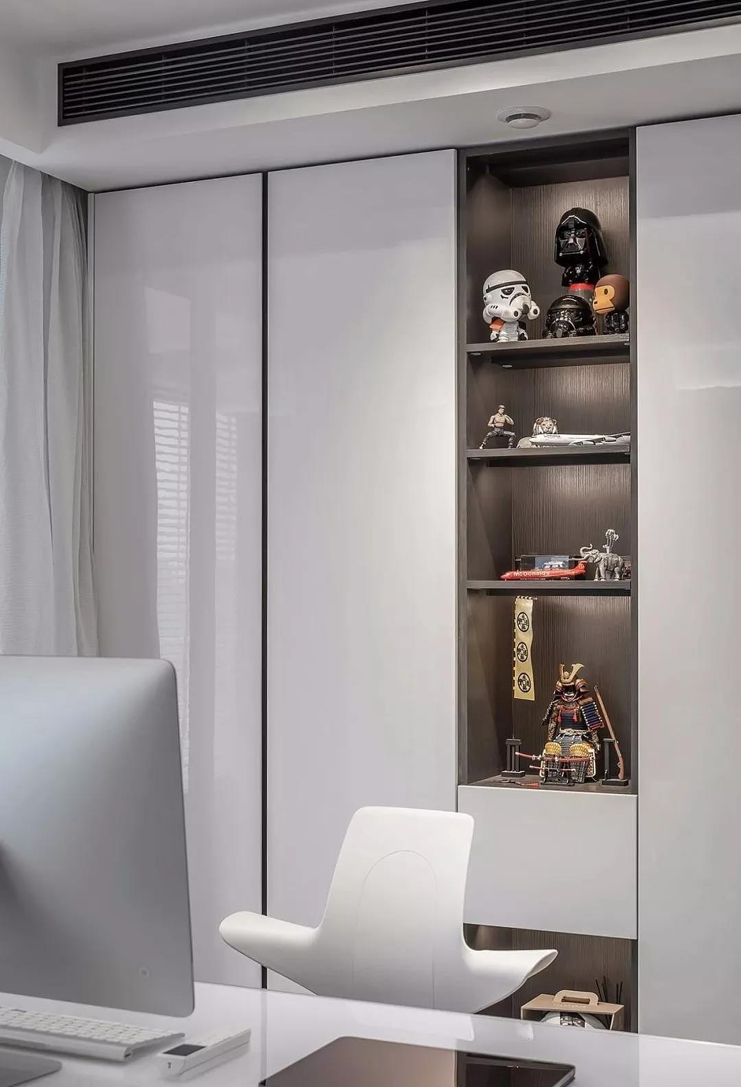 120平高级简约风 精致三口之家