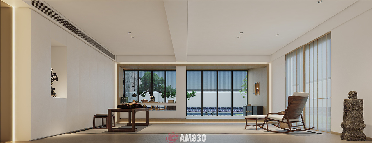 在传统与现代中找到的结合与平衡 安静简约（图ZMTg3ODYzNTAw） - 家装设计 - 站酷设计师PandaMan熊猫人原创素材 - 站酷ZCOOL