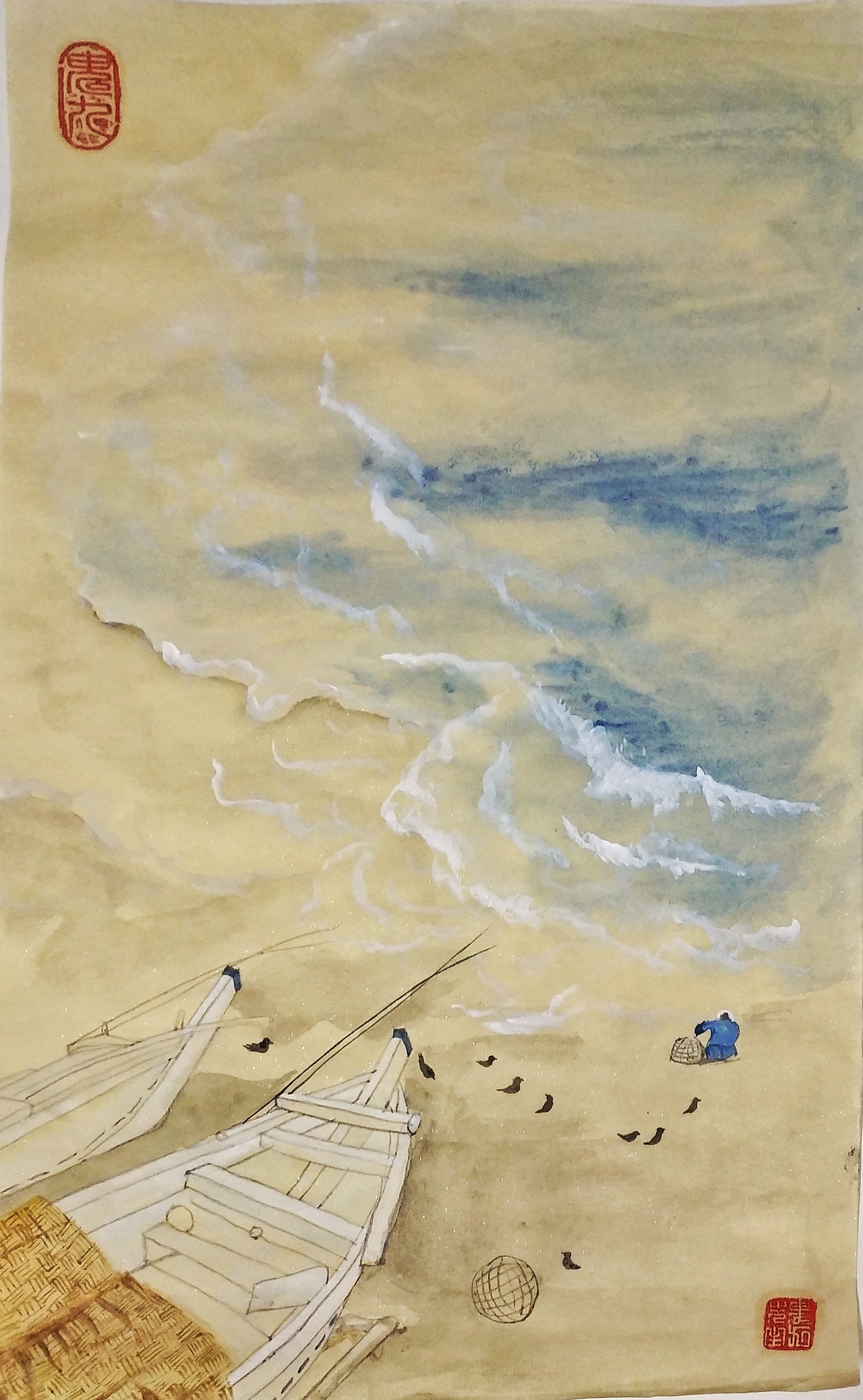 日料店装饰画（图ZMTIyMjg5MDc2） - 创作习作 - 站酷设计师SouthFish刘原创素材 - 站酷ZCOOL