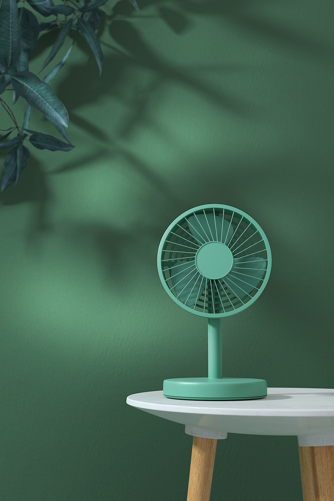 电风扇的建模渲染